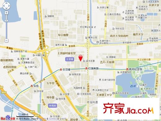 燕園里交通圖