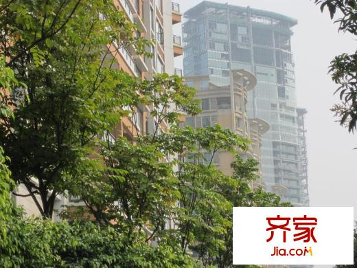 侨鑫汇悦台实景(2013-1)