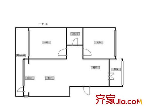 欣苑公寓戶(hù)型圖欣苑溫泉公寓 2室 戶(hù)型圖 2室1廳1衛(wèi)1廚