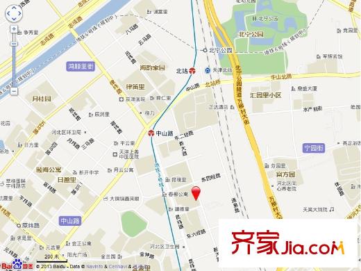 昆石里交通圖