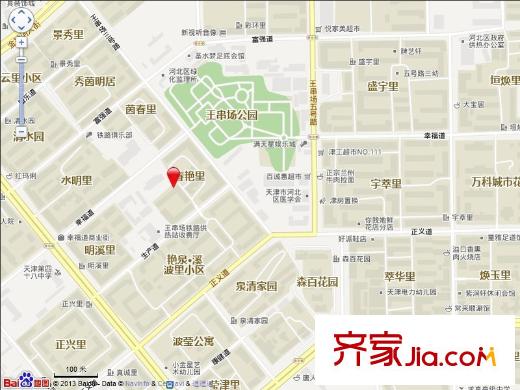 春艷里交通圖