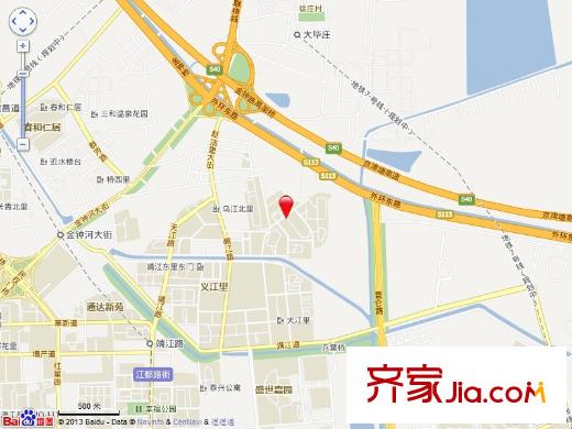 琴江公寓交通圖