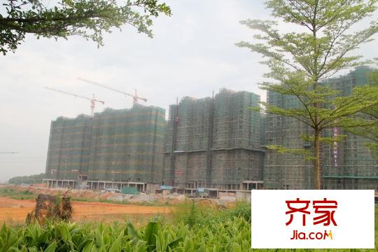 合景誉山国际洋房楼体图(2011.06)