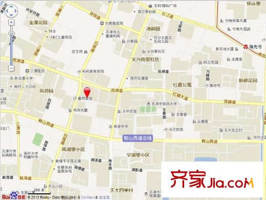 平湖西里交通圖