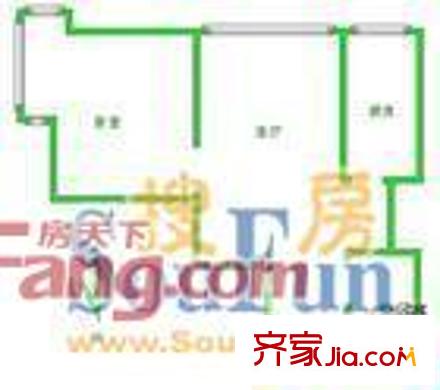 堤北里配套圖戶型圖