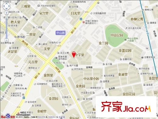 中宇里交通圖