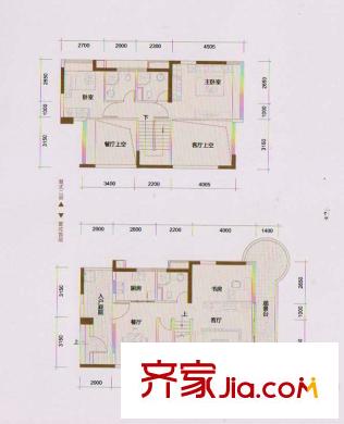 广园东东方名都二期13座05单元 3室2厅2卫1厨