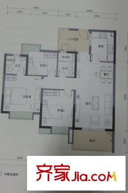 富豪山庄二座一梯02户型