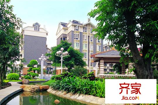 富豪山庄小区内部环境