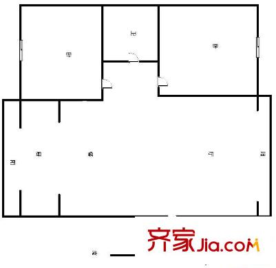 溪波里戶型圖戶型圖 2室1廳
