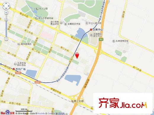 天保月榮軒交通圖