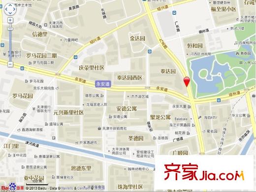 泰達(dá)園交通圖