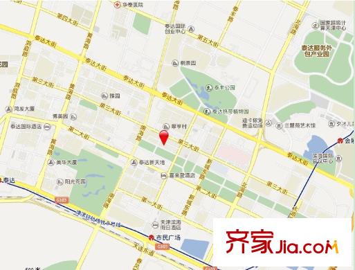 鴻泰公寓交通圖