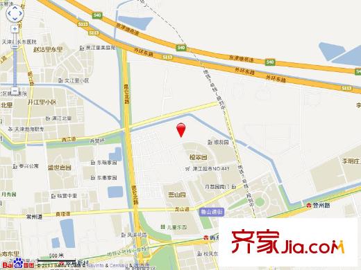 路勁太陽城清霖園交通圖電子地圖