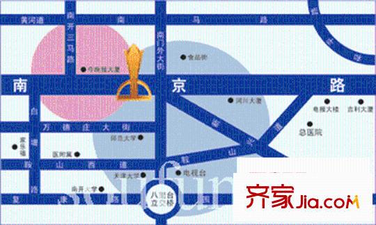 萬(wàn)維花園交通圖