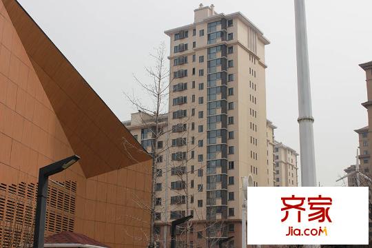 天房天和園小區(qū)高層實(shí)景（2015-3）