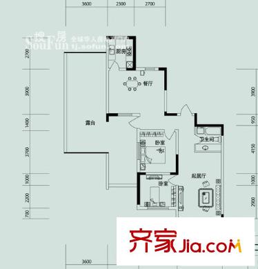 貽港城G1戶型