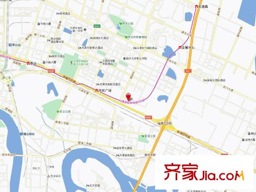 津濱藏錦交通圖