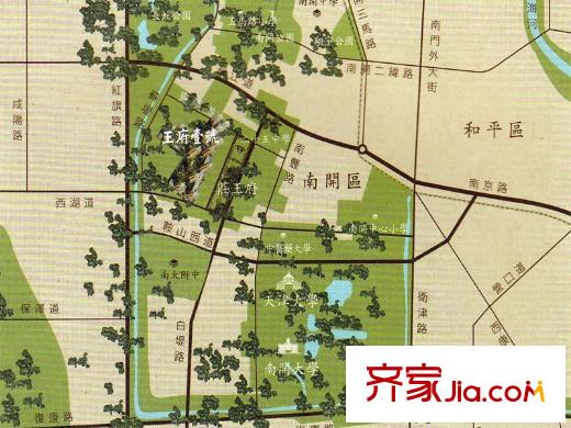 融創(chuàng)王府壹平方米交通圖