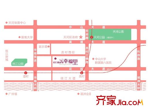 旭日雅苑・幸福里区位