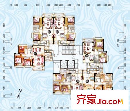 锦绣半岛东区18座户型图