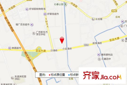 金龙城财富广场交通图