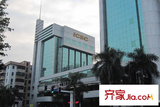正太广场距离项目约1.2公里的银行