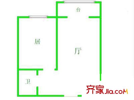 長(zhǎng)華里戶型圖戶型圖 1室1廳1衛(wèi)1廚