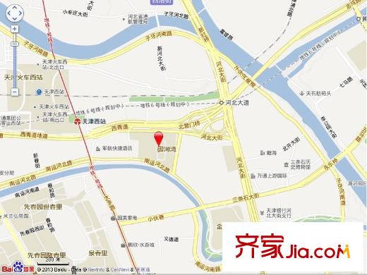御河灣交通圖