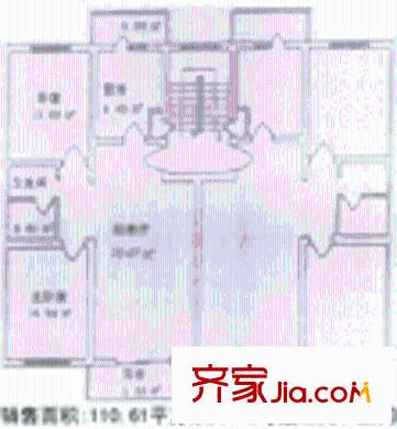 禧順花園戶(hù)型圖戶(hù)型圖 3室2廳