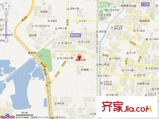 禧順花園交通圖