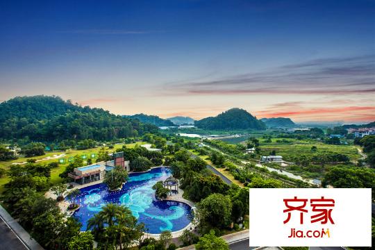 莲花山碧桂园实景图