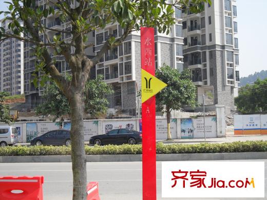 萝岗敏捷广场广场接驳地铁水西站