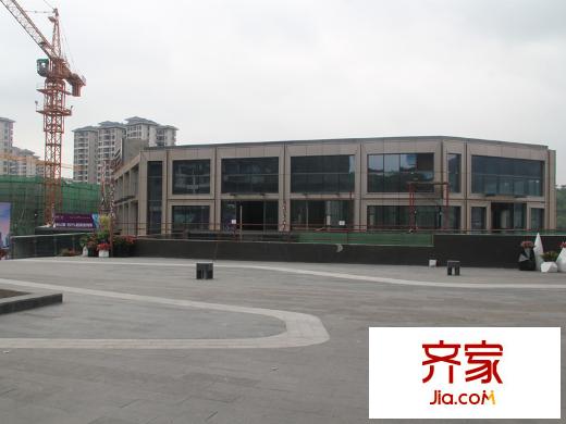 萝岗敏捷广场工程进度(2014-04)