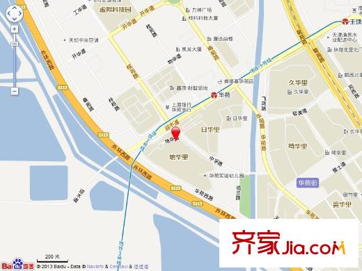 地華里交通圖