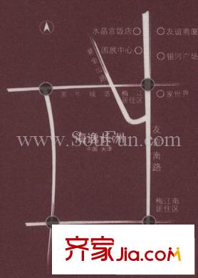 海逸長(zhǎng)洲交通圖