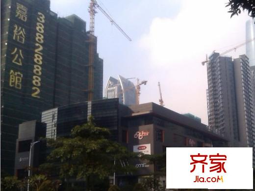 嘉裕公馆工程进度(2013-02)