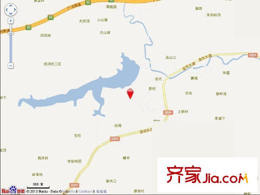 御湖名邸交通图
