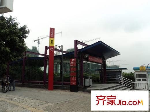 越秀星汇文华步行5分钟到大学城南C出口
