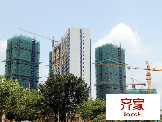 合景天峻工程进度(2014-08)