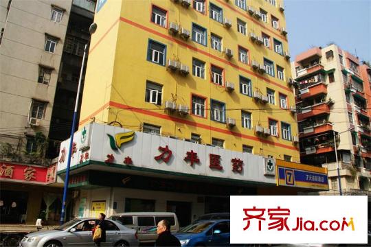 广昊大厦距离项目约4分钟路程7天酒店