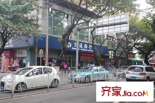 中交港湾国际项目旁街道交通银行