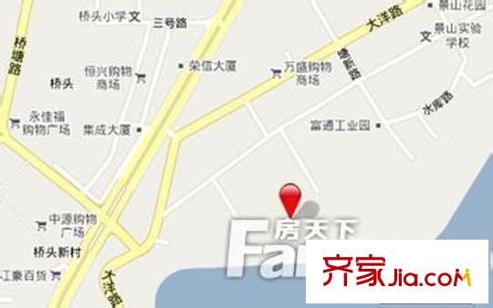 深航幸福花园交通图
