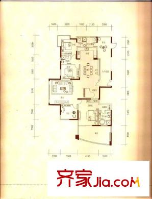 圣莫丽斯三期 0室 户型图