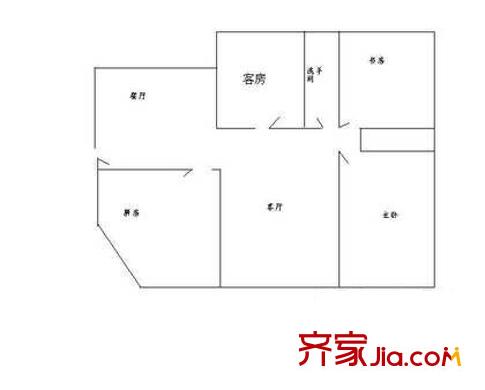 深圳 前海花园三期 户型图2