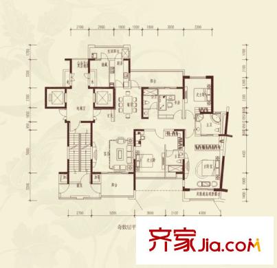 振业城五期 0室 户型图