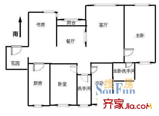 深圳 世纪春城四期 户型图10