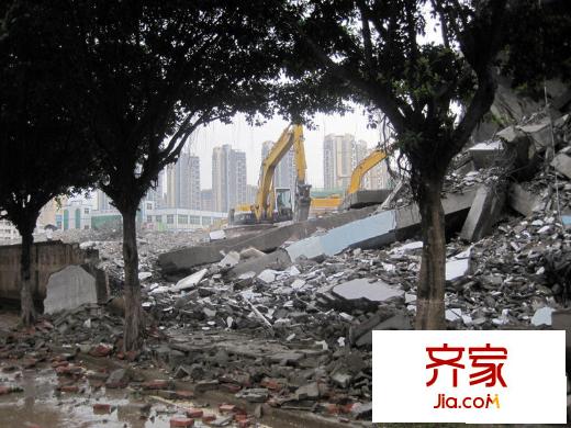 美域蓝湾地块施工(2010.05.25)