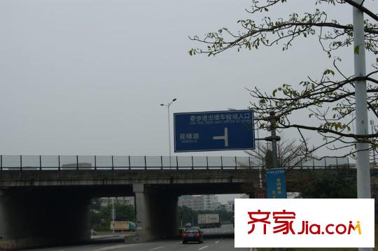 宏远御庭山东边高速公路