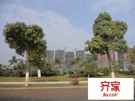 城建仁山智水花园楼盘全貌图(2013.01.23)